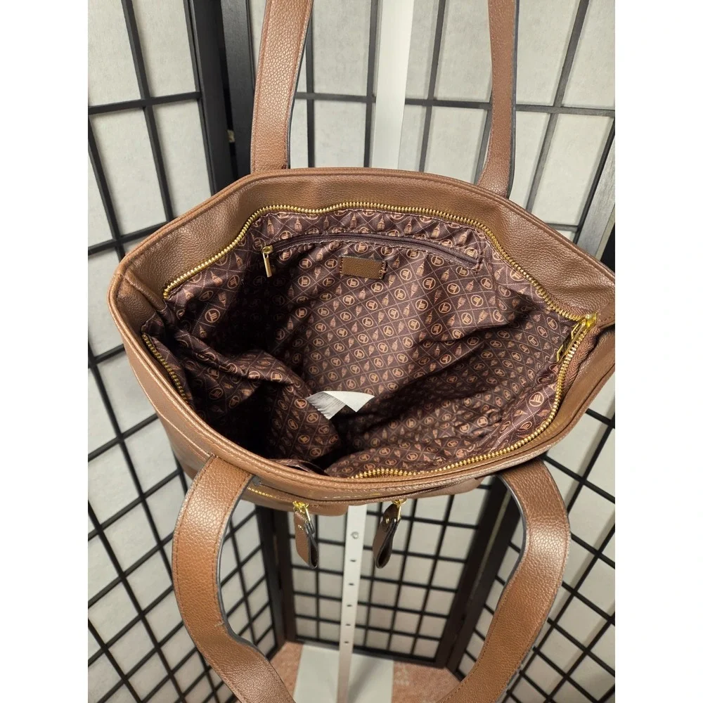 Lodon Fog Tote Bag Brown
